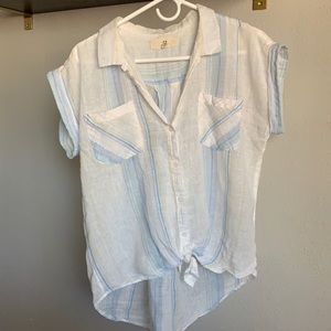 Striped Linen Shirt